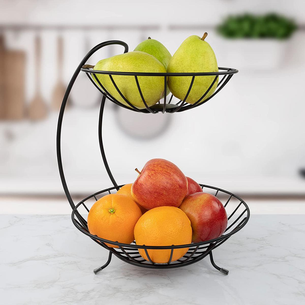 Double Layer Fruit Basket