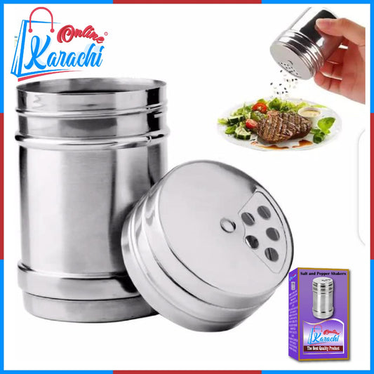 Stainless Steel Salt & Pepper Shaker