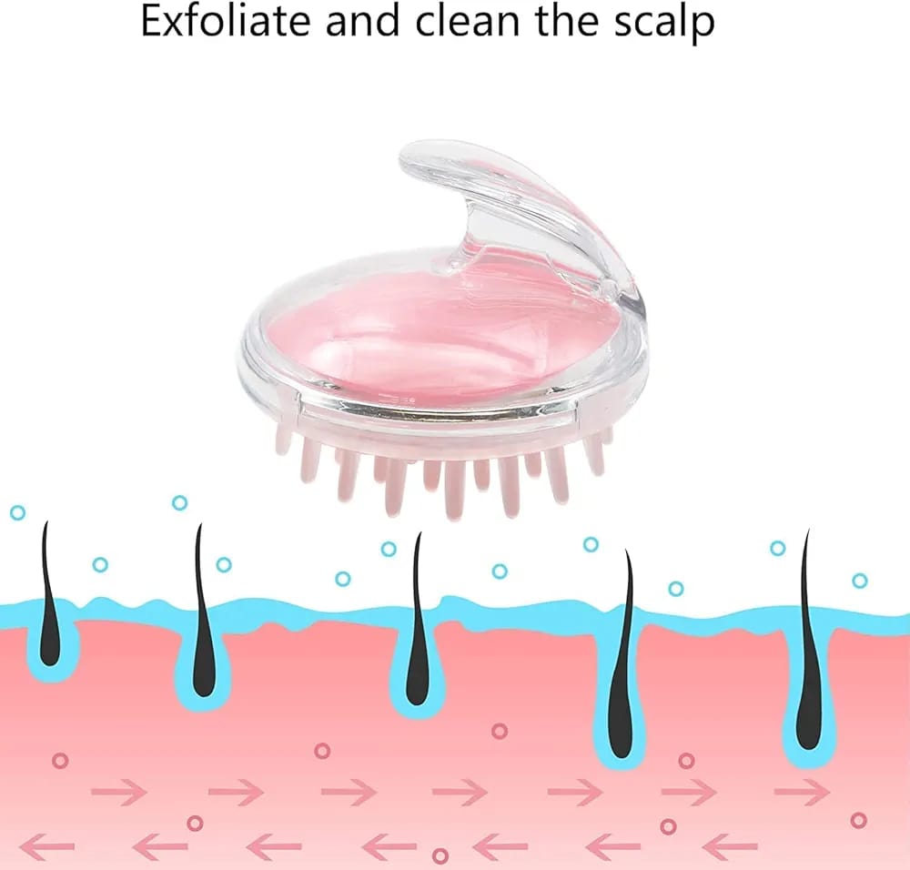 Manual Hair Scalp Shampoo Brush