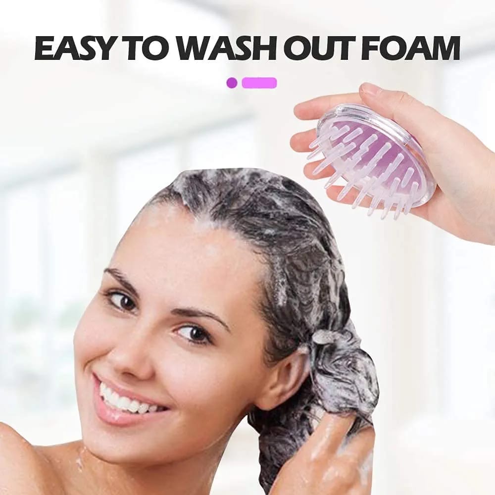 Manual Hair Scalp Shampoo Brush