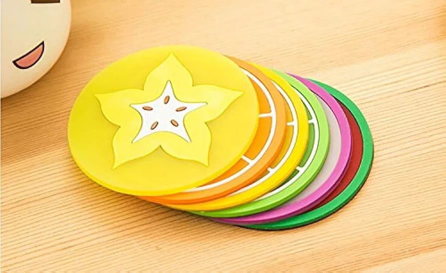 Silicone Fruit Cup mats-6 Pcs