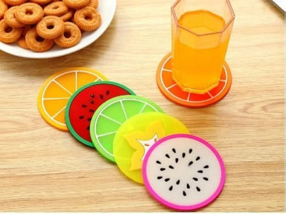 Silicone Fruit Cup mats-6 Pcs