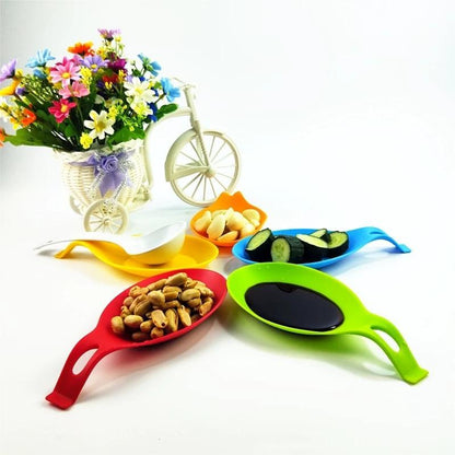 Silicone Spoon Holder – Non-slip, heat-resistant 1 Pcs