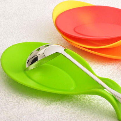 Silicone Spoon Holder – Non-slip, heat-resistant 1 Pcs