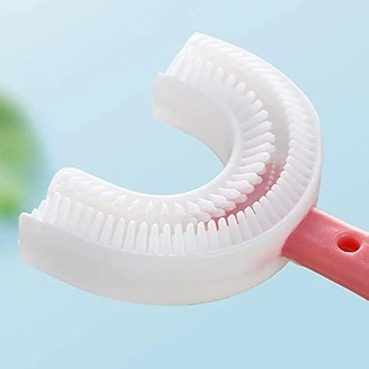 Silicone U-Shaped Baby Toothbrush