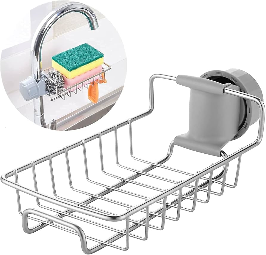 Sink Caddy Organizer Stainless Steel