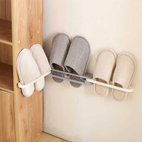 3 in 1 Bathroom Slipper Rack