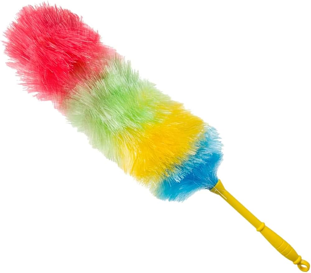 Soft Cleaning Duster With Plastic Handle