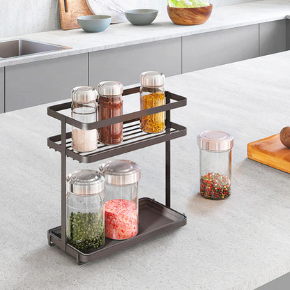 2-Tier Spice Seasoning Rack