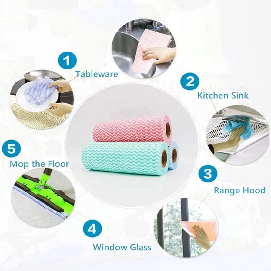 Reusable Kitchen Paper Rolls