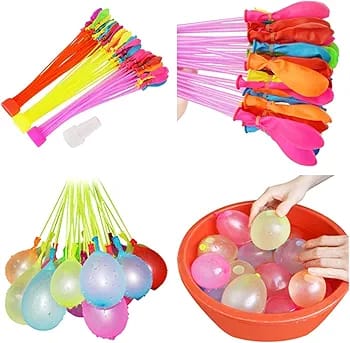 Auto-Tie Water Balloons-Pack of 37